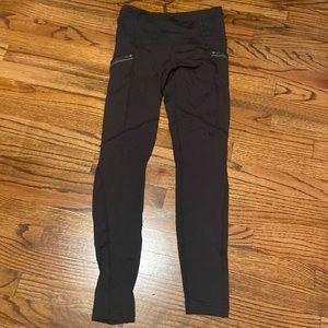 Lululemon size 6 black leggings full length